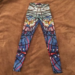 Black Milk Glass Owl leggings